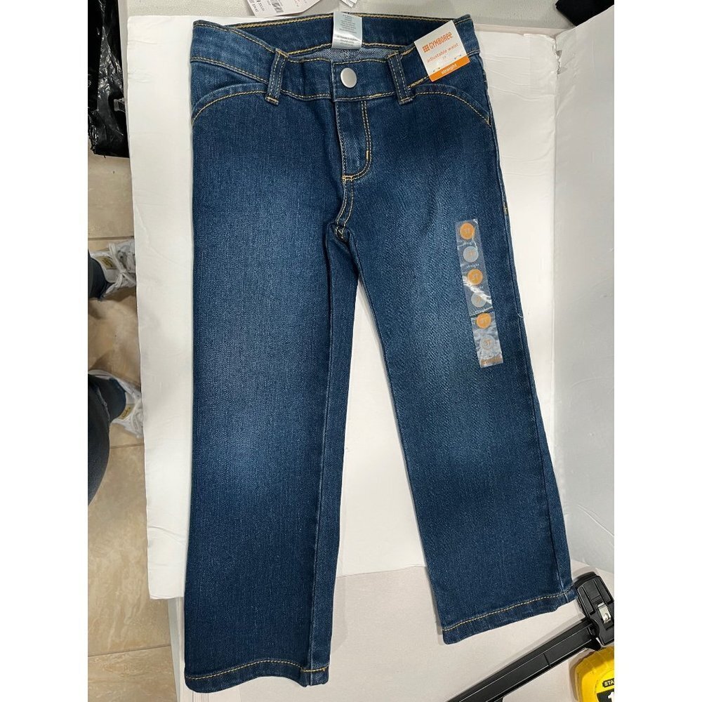 Gymboree adjustable waist straight jean size 3 T
